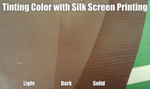 Tinting, Silk Screening And Gradient Color