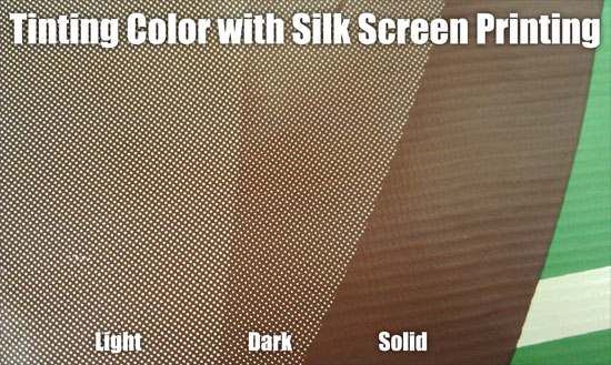 How Tinting is Used to Gradient Color