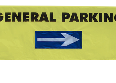 Parking removable signage