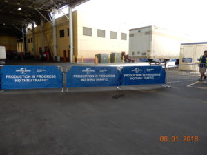 Barrier Jackets On Steel Barricades