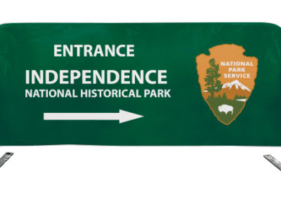 Independence National Historical Park Barricade Cover